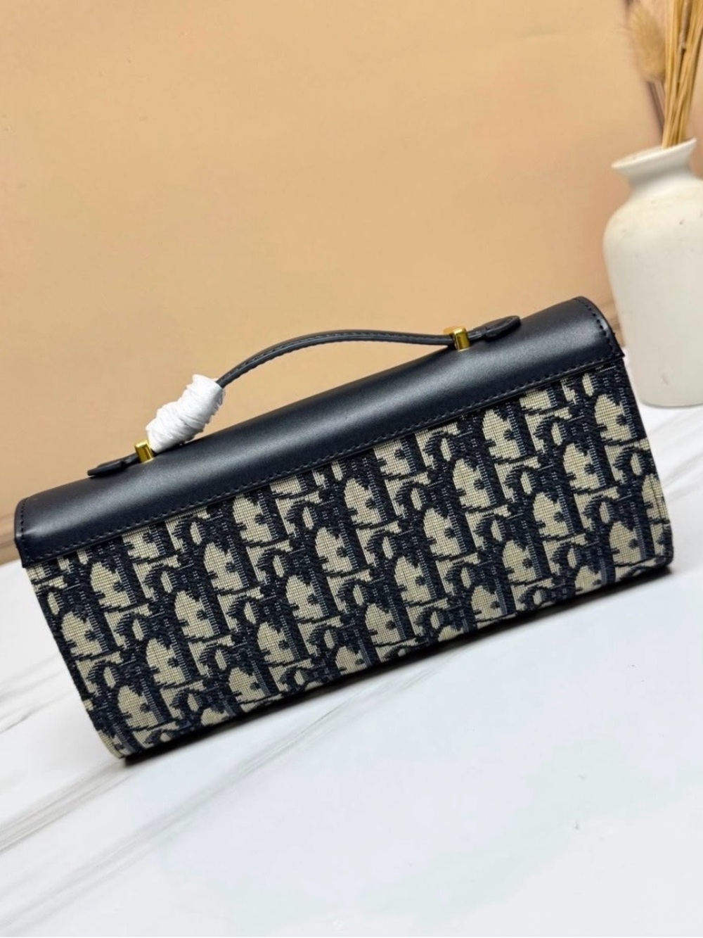 Dior Black Leather Crossbody with Gold CD Chain - Picture 12 of 16
